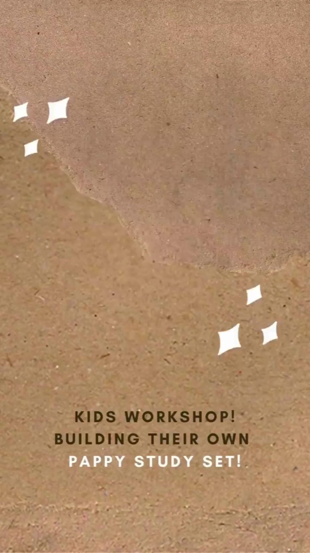 Paper Carpenter kids' workshop Instagram story teaser
