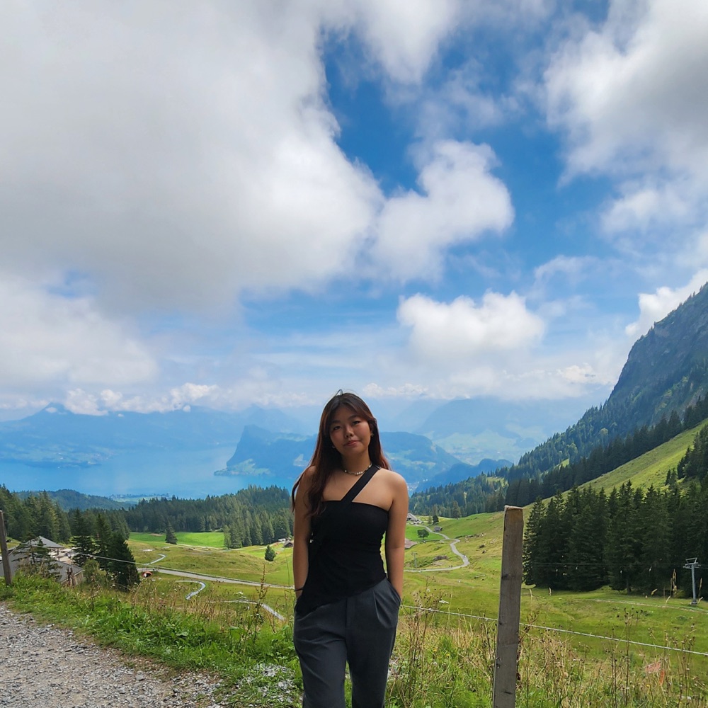 Celest overlooking Lake Lucerne, Switzerland
